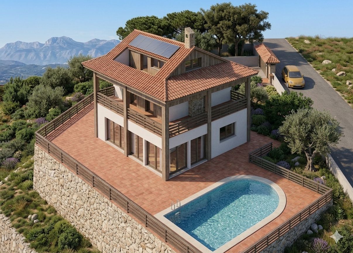 HHMC10-YFD31R - Oportunidad única: Parcela en Calpe con vistas al mar y montaña mas proyecto y licencia de obra en vigor